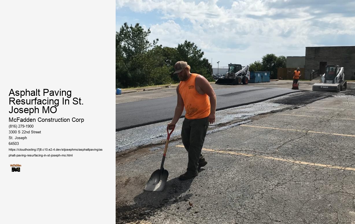 Asphalt Paving Resurfacing In St. Joseph MO